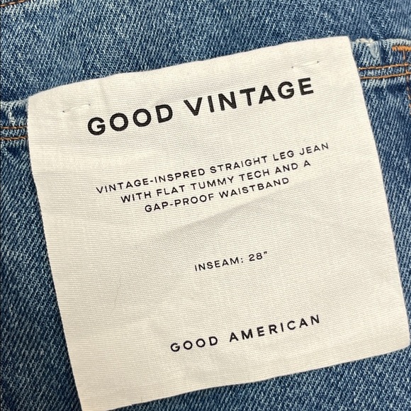 Good American Good Vintage Jagged Hem Jeans - Picture 10 of 16